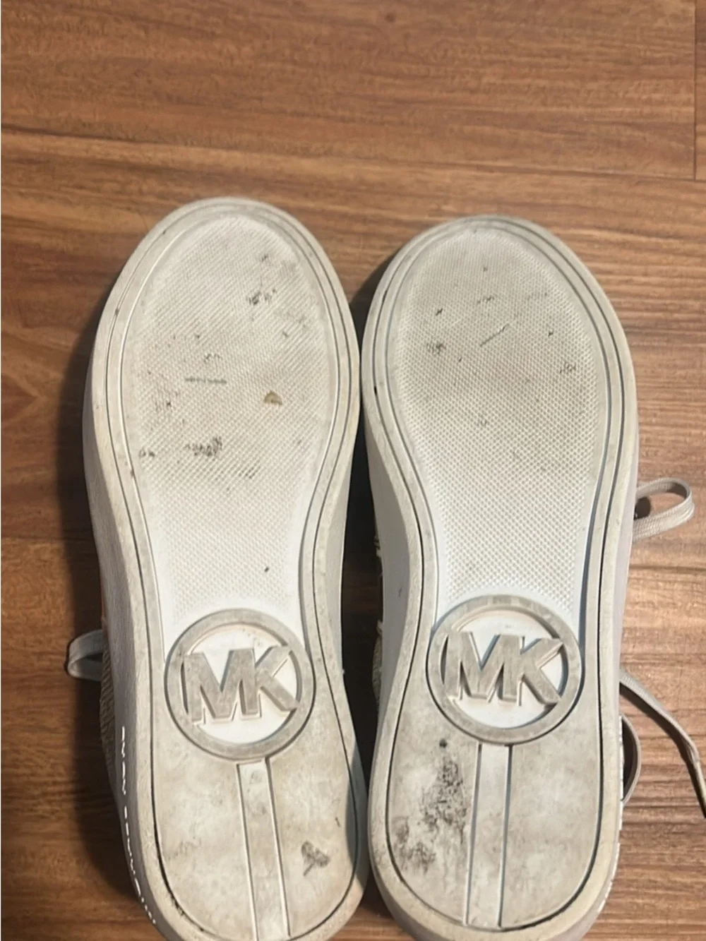 Michael Kors Women's Gold Glitter Low-Top Sneakers